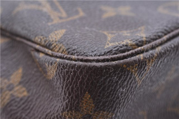 Auth Louis Vuitton Monogram Trousse Toilette 28 Clutch Bag M47522 LV Junk 0201E