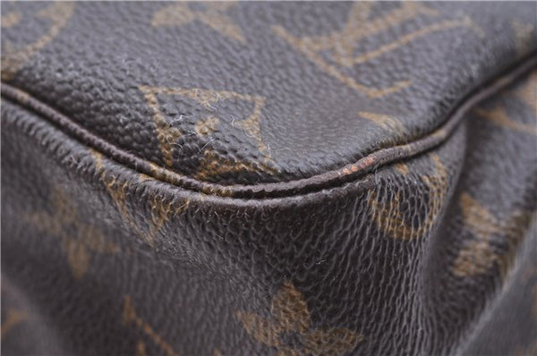 Auth Louis Vuitton Monogram Trousse Toilette 28 Clutch Bag M47522 LV Junk 0201E