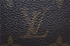 Auth Louis Vuitton Monogram Trousse Toilette 28 Clutch Bag M47522 LV Junk 0201E