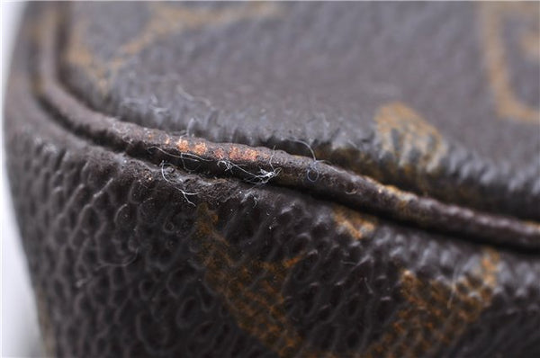 Auth Louis Vuitton Monogram Trousse Toilette 28 Clutch Bag M47522 LV Junk 0201E