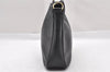 Authentic GUCCI Vintage Bamboo 2way Shoulder Hand Bag Leather Black Junk 0201I