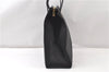 Authentic CELINE Vintage Shoulder Tote Bag Leather Black 0202G