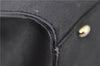 Authentic CELINE Vintage Shoulder Tote Bag Leather Black 0202G