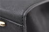 Authentic CELINE Vintage Shoulder Tote Bag Leather Black 0202G