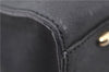 Authentic CELINE Vintage Shoulder Tote Bag Leather Black 0202G
