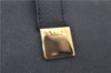 Authentic CELINE Vintage Shoulder Tote Bag Leather Black 0202G