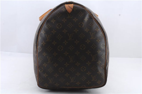 Authentic Louis Vuitton Monogram Keepall 60 Boston Bag M41422 LV 0203D