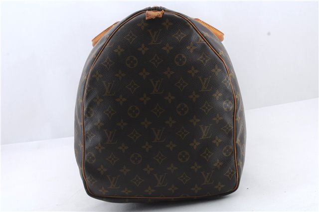 Authentic Louis Vuitton Monogram Keepall 60 Boston Bag M41422 LV 0203D