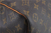 Authentic Louis Vuitton Monogram Keepall 60 Boston Bag M41422 LV 0203D