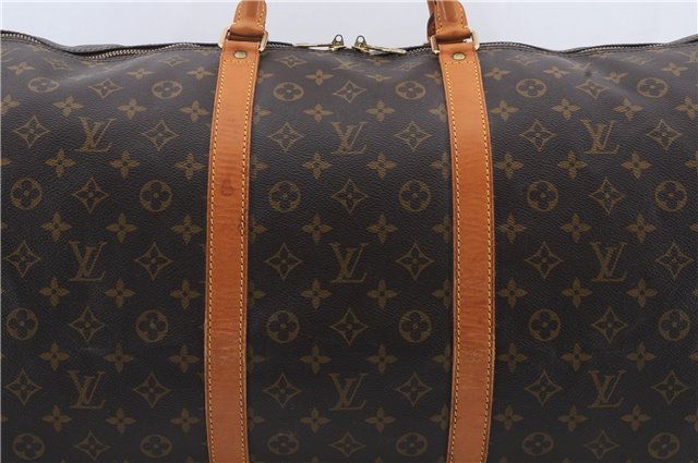 Authentic Louis Vuitton Monogram Keepall 60 Boston Bag M41422 LV 0203D