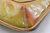 Auth Louis Vuitton Vernis Thompson Street Shoulder Bag Green M91009 LV 0203G