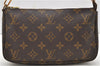 Authentic Louis Vuitton Monogram Pochette Accessoires Pouch M51980 LV 0204D