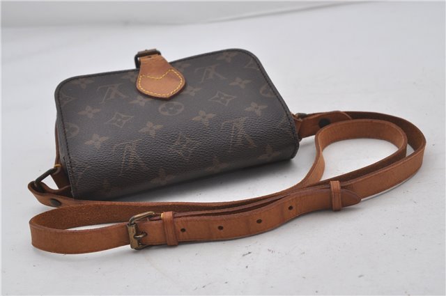 Authentic Louis Vuitton Monogram Cartouchiere PM M51254 Shoulder Cross Bag 0204F