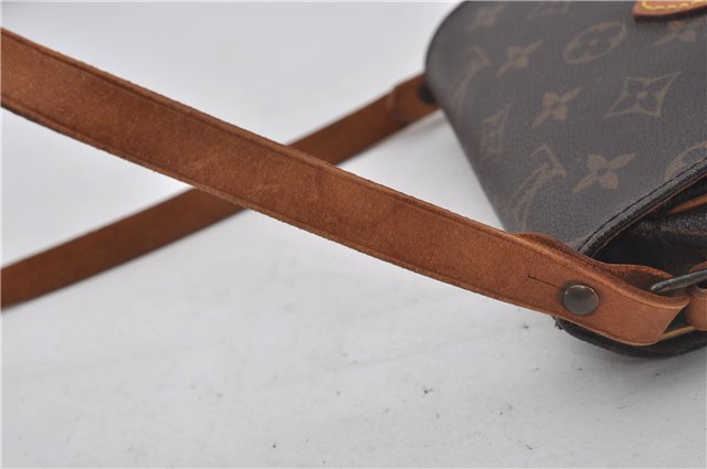 Authentic Louis Vuitton Monogram Cartouchiere PM M51254 Shoulder Cross Bag 0204F