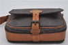 Authentic Louis Vuitton Monogram Cartouchiere PM M51254 Shoulder Cross Bag 0204F