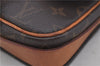 Authentic Louis Vuitton Monogram Cartouchiere PM M51254 Shoulder Cross Bag 0204F