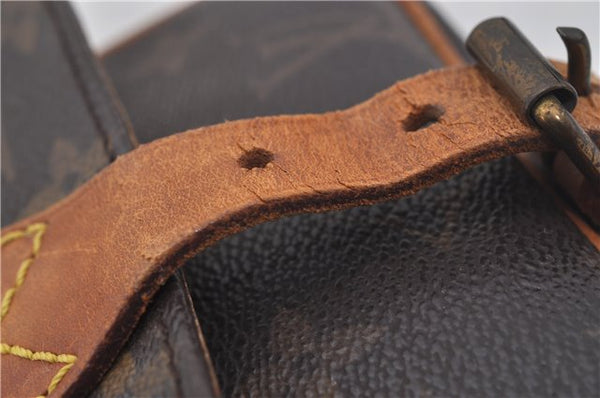 Authentic Louis Vuitton Monogram Cartouchiere PM M51254 Shoulder Cross Bag 0204F