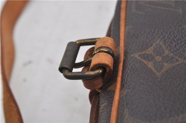 Authentic Louis Vuitton Monogram Cartouchiere PM M51254 Shoulder Cross Bag 0204F