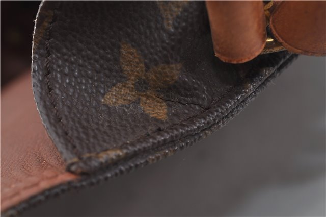 Authentic Louis Vuitton Monogram Cartouchiere PM M51254 Shoulder Cross Bag 0204F