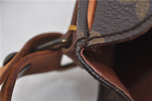 Authentic Louis Vuitton Monogram Cartouchiere PM M51254 Shoulder Cross Bag 0204F