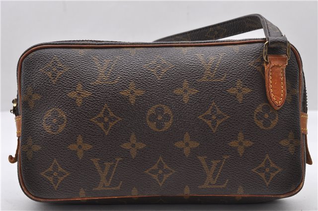 Louis Vuitton Monogram Marly Bandouliere Shoulder Cross Bag M51828 LV Junk 0205D