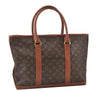 Auth Louis Vuitton Monogram Sac Weekend PM Vintage Tote Hand Bag M42425 LV 0206G