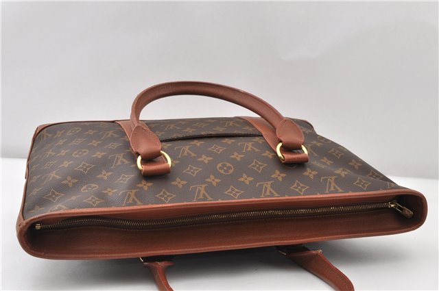 Auth Louis Vuitton Monogram Sac Weekend PM Vintage Tote Hand Bag M42425 LV 0206G