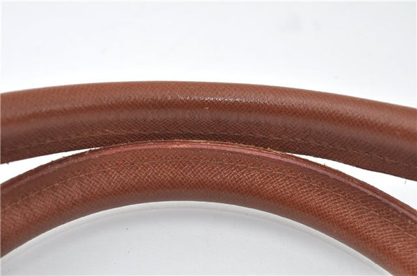 Auth Louis Vuitton Monogram Sac Weekend PM Vintage Tote Hand Bag M42425 LV 0206G