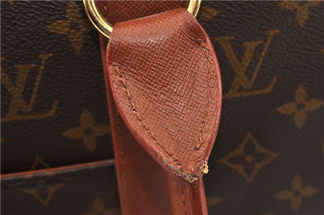 Auth Louis Vuitton Monogram Sac Weekend PM Vintage Tote Hand Bag M42425 LV 0206G