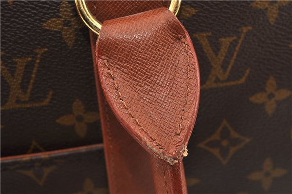 Auth Louis Vuitton Monogram Sac Weekend PM Vintage Tote Hand Bag M42425 LV 0206G