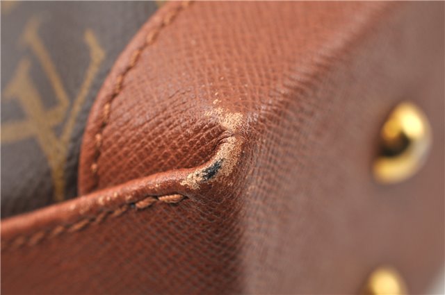 Auth Louis Vuitton Monogram Sac Weekend PM Vintage Tote Hand Bag M42425 LV 0206G