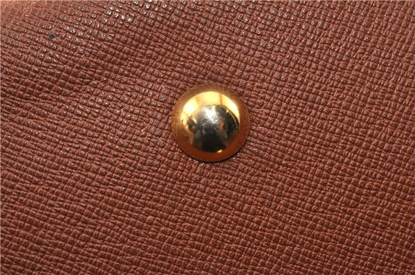 Auth Louis Vuitton Monogram Sac Weekend PM Vintage Tote Hand Bag M42425 LV 0206G