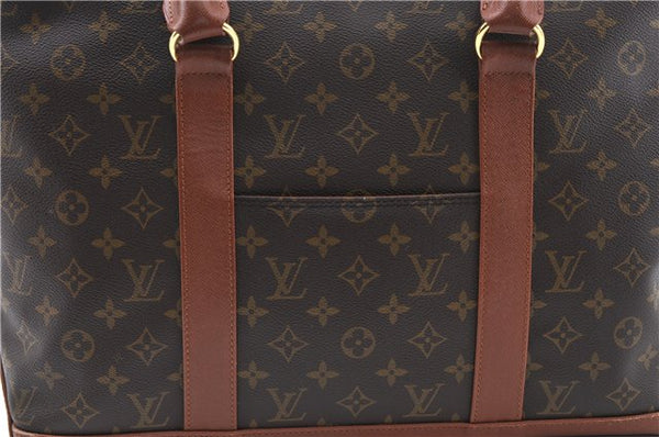 Auth Louis Vuitton Monogram Sac Weekend PM Vintage Tote Hand Bag M42425 LV 0206G