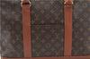 Auth Louis Vuitton Monogram Sac Weekend PM Vintage Tote Hand Bag M42425 LV 0206G