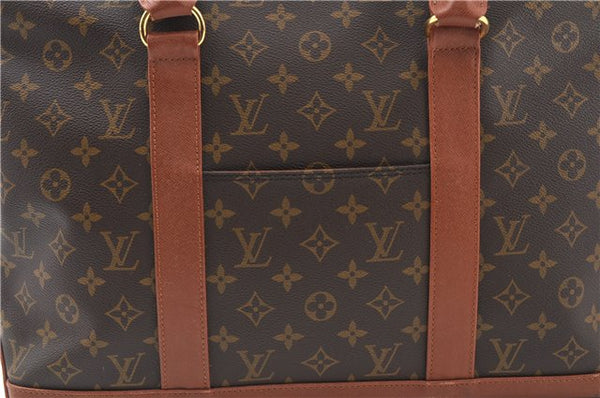 Auth Louis Vuitton Monogram Sac Weekend PM Vintage Tote Hand Bag M42425 LV 0206G