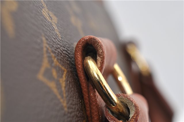 Auth Louis Vuitton Monogram Sac Weekend PM Vintage Tote Hand Bag M42425 LV 0206G