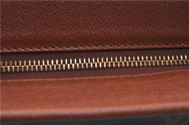 Auth Louis Vuitton Monogram Sac Weekend PM Vintage Tote Hand Bag M42425 LV 0206G