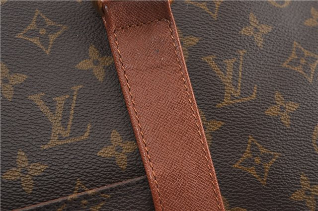 Auth Louis Vuitton Monogram Sac Weekend PM Vintage Tote Hand Bag M42425 LV 0206G