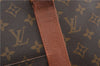 Auth Louis Vuitton Monogram Sac Weekend PM Vintage Tote Hand Bag M42425 LV 0206G