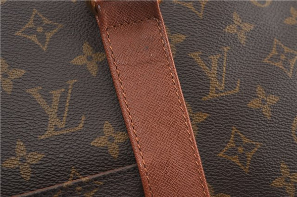 Auth Louis Vuitton Monogram Sac Weekend PM Vintage Tote Hand Bag M42425 LV 0206G