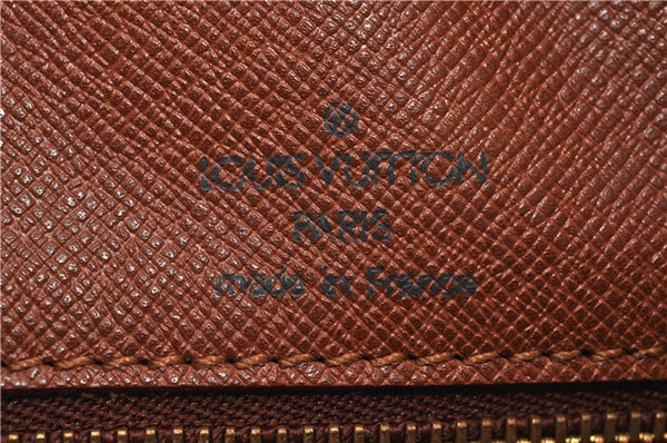 Auth Louis Vuitton Monogram Sac Weekend PM Vintage Tote Hand Bag M42425 LV 0206G