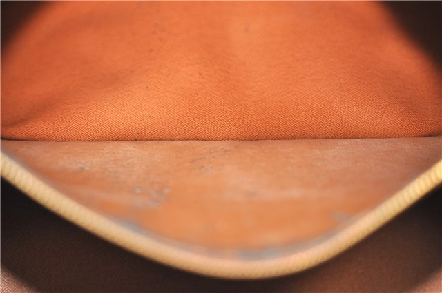 Auth Louis Vuitton Monogram Sac Weekend PM Vintage Tote Hand Bag M42425 LV 0206G