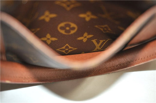 Auth Louis Vuitton Monogram Sac Weekend PM Vintage Tote Hand Bag M42425 LV 0206G