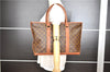 Auth Louis Vuitton Monogram Sac Weekend PM Vintage Tote Hand Bag M42425 LV 0206G