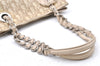 Authentic Christian Dior Trotter Romantic Tote Bag PVC Leather Beige 0206I