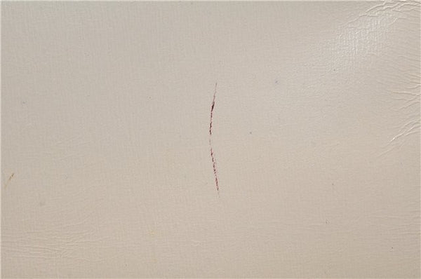 Authentic GUCCI Vintage Bamboo 2Way Shoulder Hand Bag Purse Leather Ivory 0207F