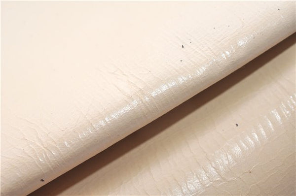 Authentic GUCCI Vintage Bamboo 2Way Shoulder Hand Bag Purse Leather Ivory 0207F