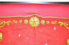 Authentic HERMES Carre 90 Scarf "cosmos" Silk Red 0208D