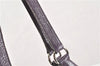 Authentic PRADA CERVO LUX Leather Nappa Shoulder Tote Bag BR3940 Purple 0208G