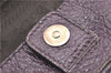 Authentic PRADA CERVO LUX Leather Nappa Shoulder Tote Bag BR3940 Purple 0208G